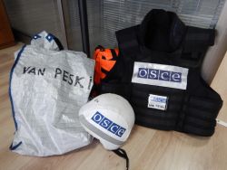 OSCE Special Monitoring Mission to Ukraine, PPE - Personal Protection Equipment